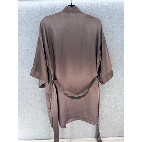 Victorias Secret Women XS/S Taupe Midi Slip & Robe Sexy Lingerie Classic Comfort - Picture 10 of 14